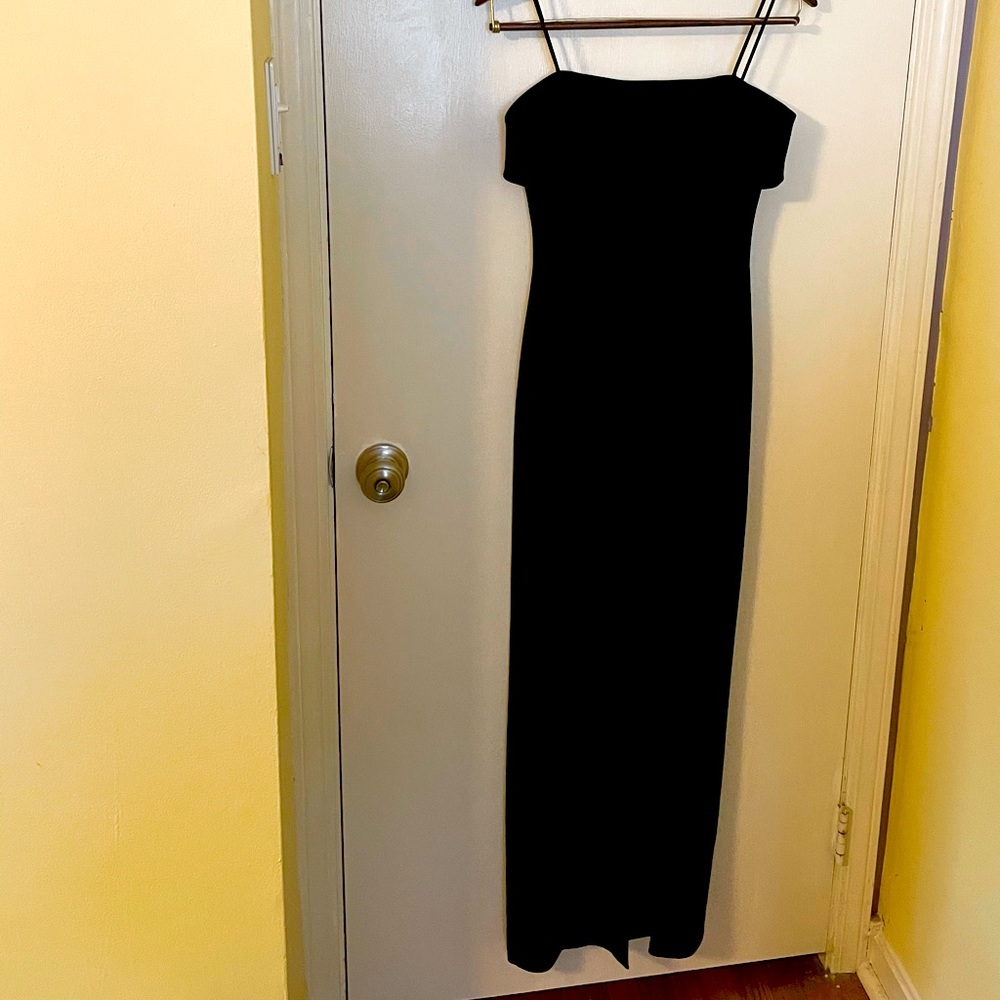 Alex Evenings vintage black dress late 1990s-2001